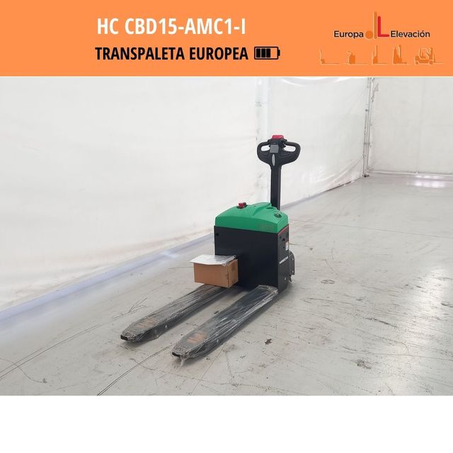 TRANSPALETA ELÉCTRICA DE LITIO ***NUEVA*** 1500 KG