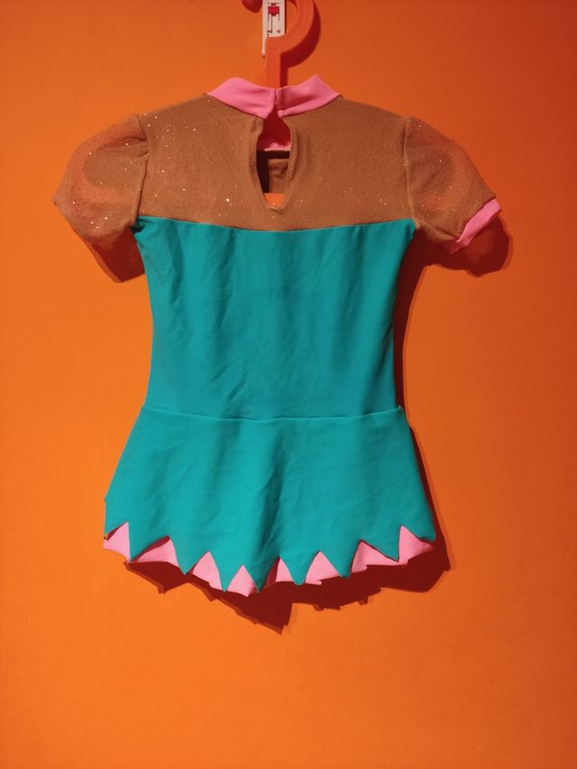 Maillot hecho a mano gimnasia o patinaje T12