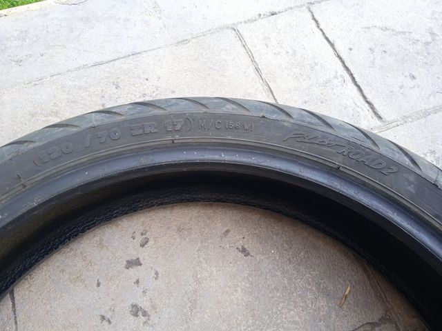 Rueda delantera Michelin Pilot 120/70