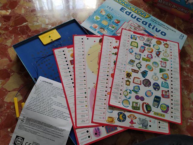 juego de mesa educativo Conector