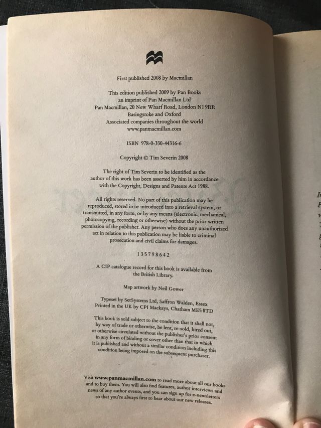 Buccaneer de Tim Severin