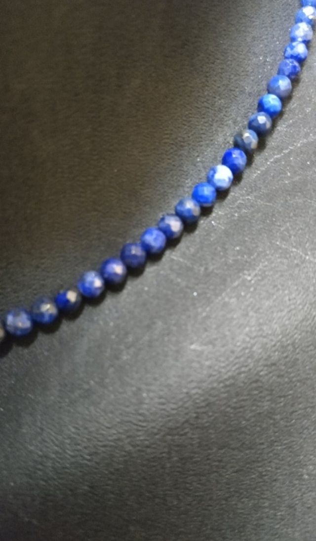 Collar gargantilla lapislázuli