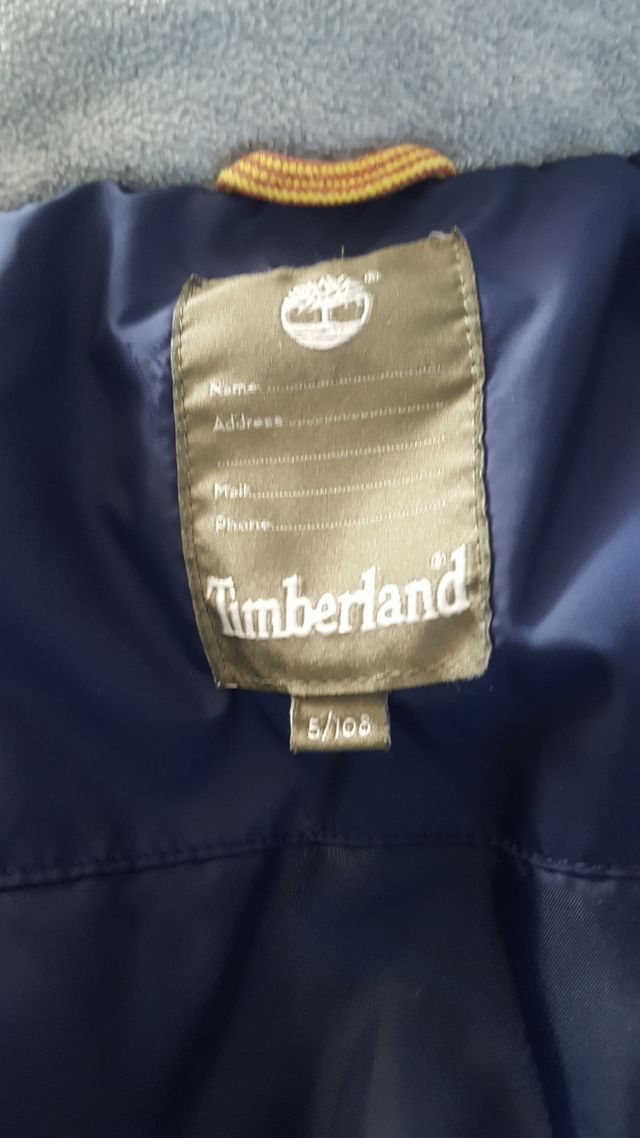 Abrigo Timberland talla 5