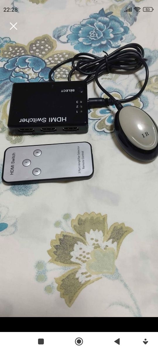 Switch HDMI con telecomando