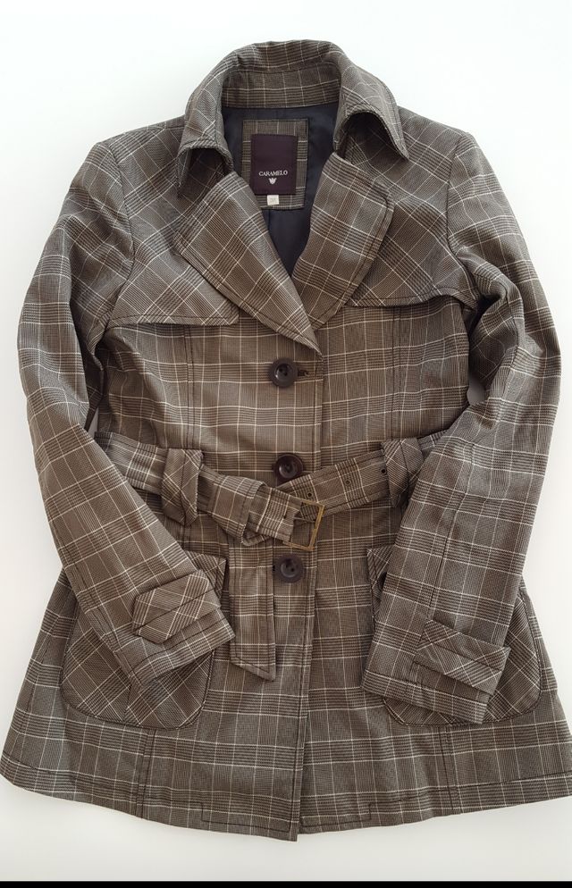 Gabardina Caramelo talla 38