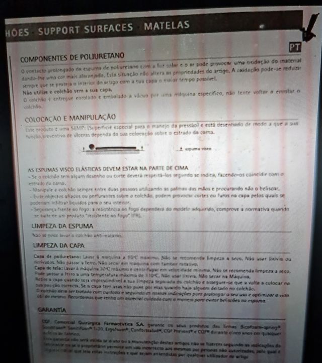 Colchão Sanitário Prevenção