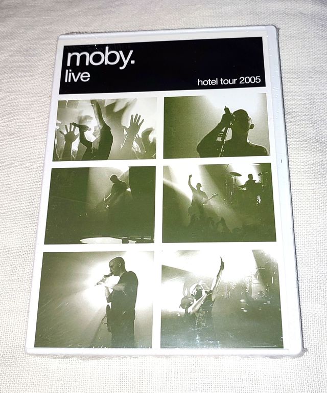 CD+DVD MOBY live "Hotel tour 2005"