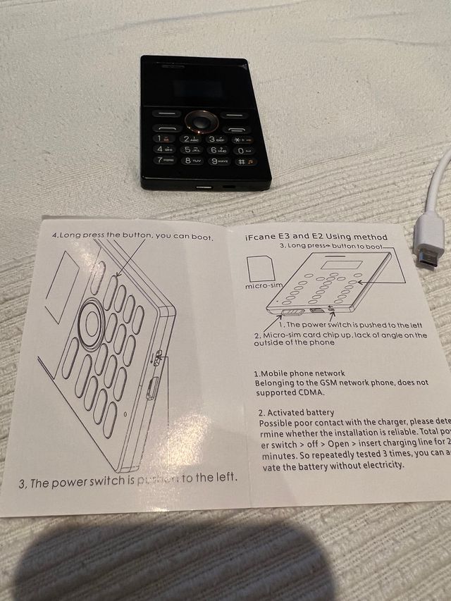 ifcane e1 pequeno telefone móvel