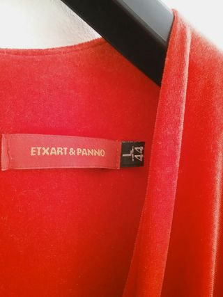 vestido rojo Etxart & Panno