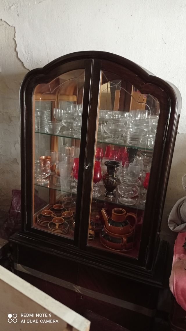 Mueble vitrina Vintage años 50-60