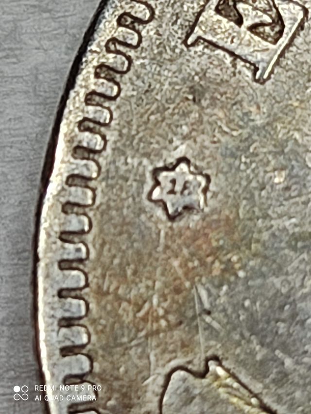 moneda antigua 2 pesetas años 1870