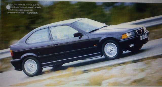 Pruebas BMW E36 Compact de revistas