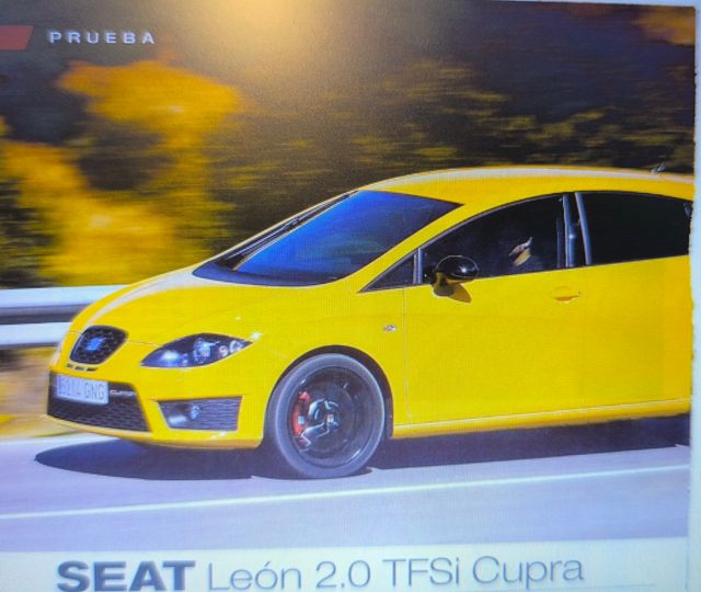 Pruebas Seat León de revistas