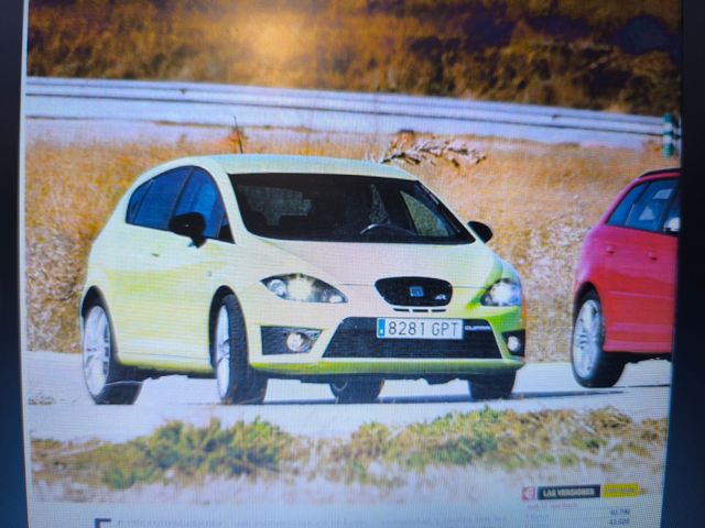 Pruebas Seat León de revistas