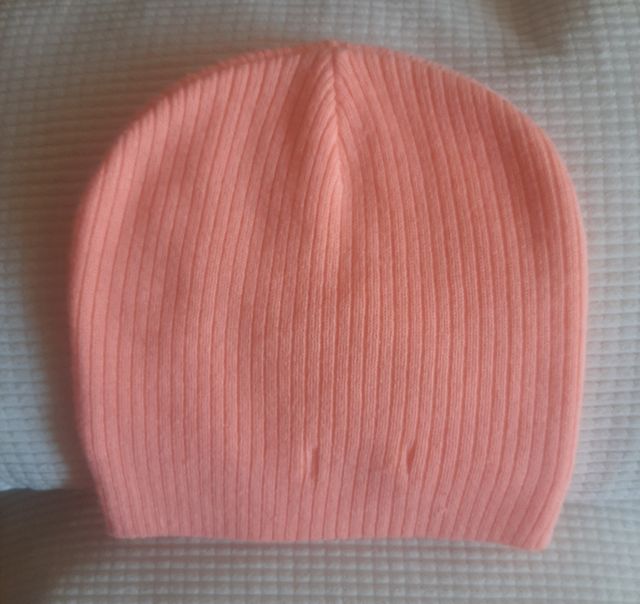 Morbido cappello in maglia a costine con lana