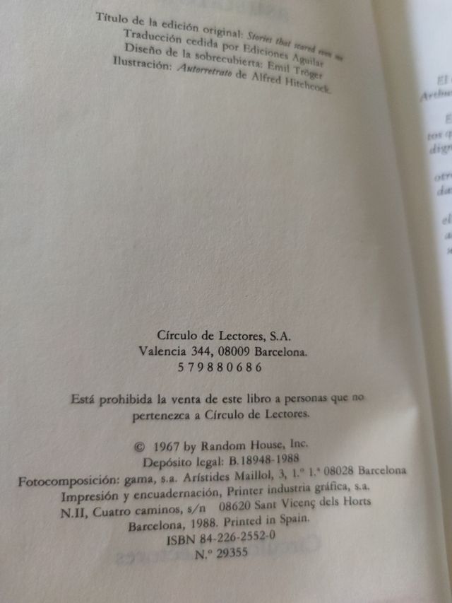 Relatos que me asustaron