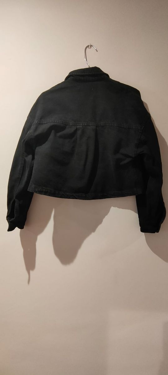 Cazadora vaquera crop 