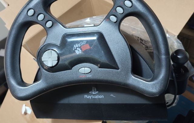 Volante y pedales PlayStation I