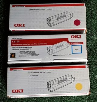 TONER OKI C3100 COLOR SIN ESTRENAR