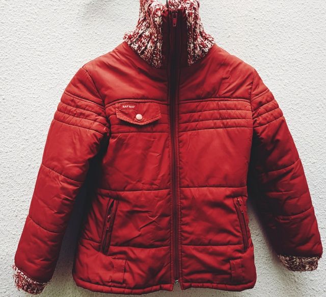 Original abrigo lana NAF NAF talla 8 9 años