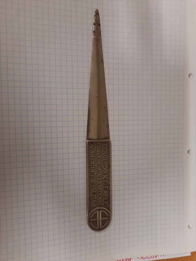 Abrecartas EDUARDO K.L.EARLE