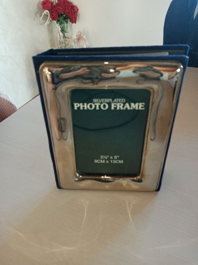 Cornice in argento portafoto Nuova