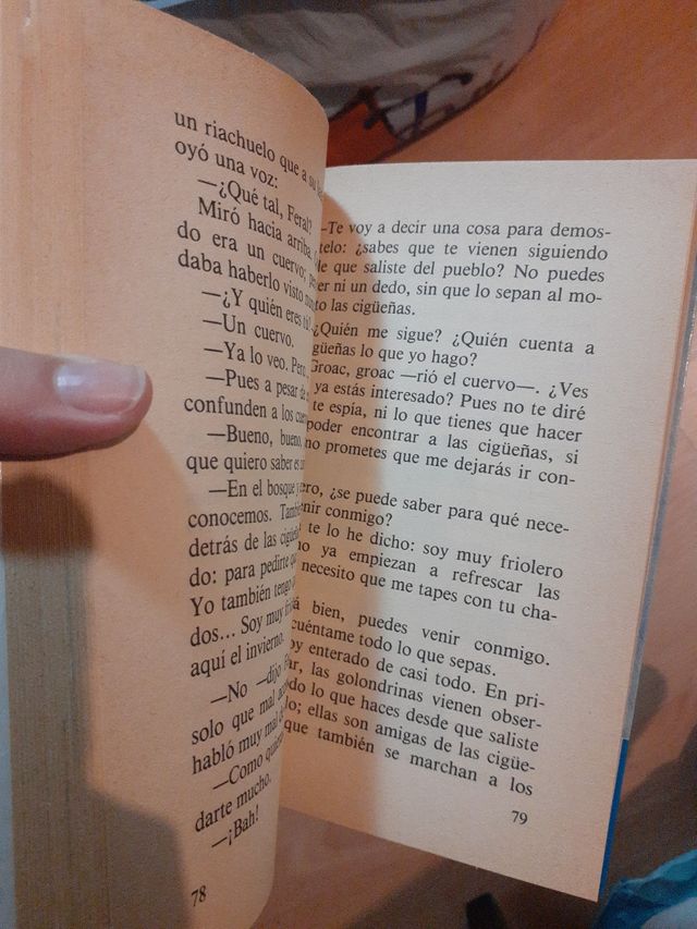 Feral y las cigüeñas