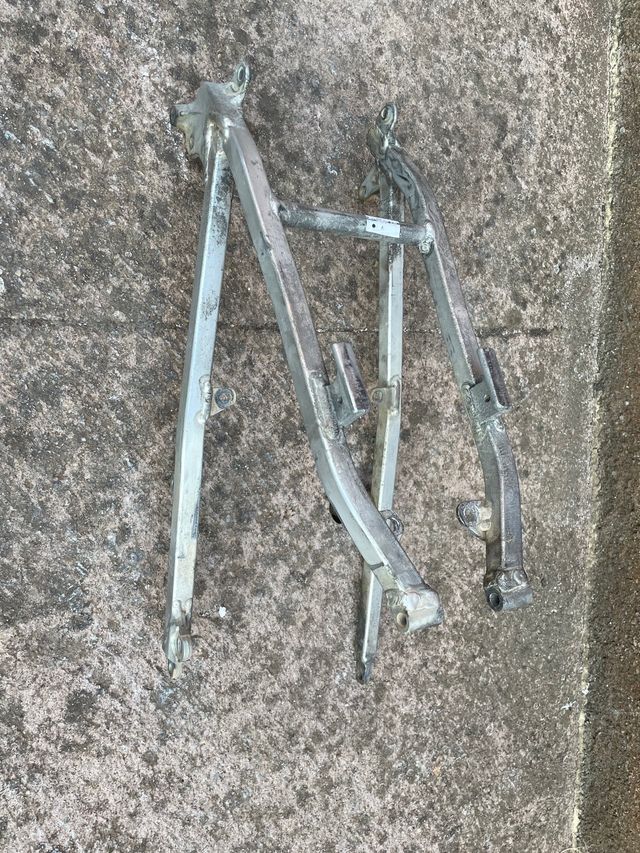 Yamaha WRF 450 2005, subchasis.