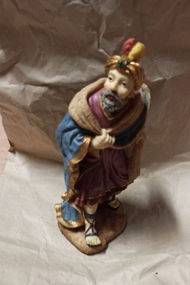 12 figuras de navidad para el belen navideño