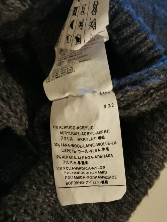 Cardigan Benetton lana e Alpaca