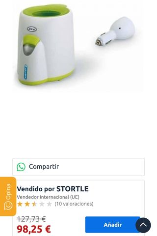 Calienta biberones