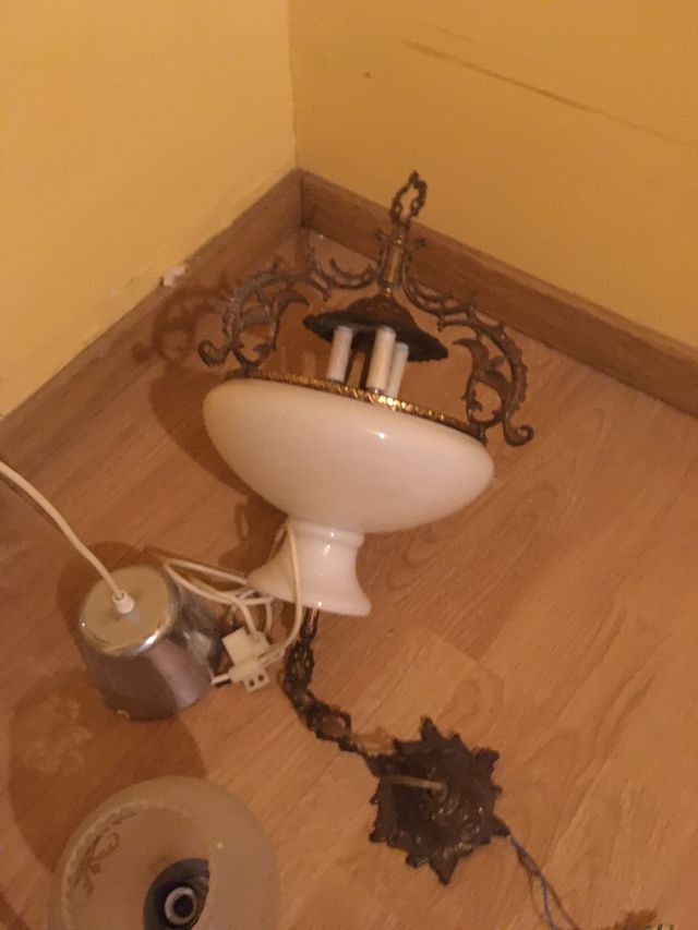 Lote de 10 lámparas vintage