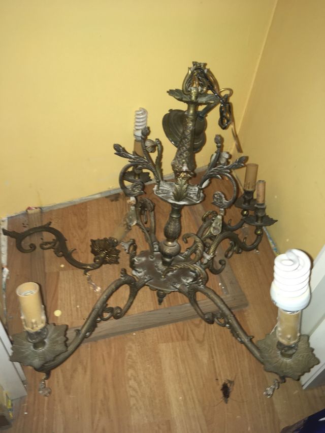 Lote de 10 lámparas vintage