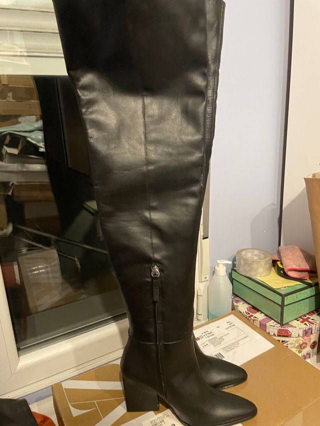 Botas altas mosqueteras