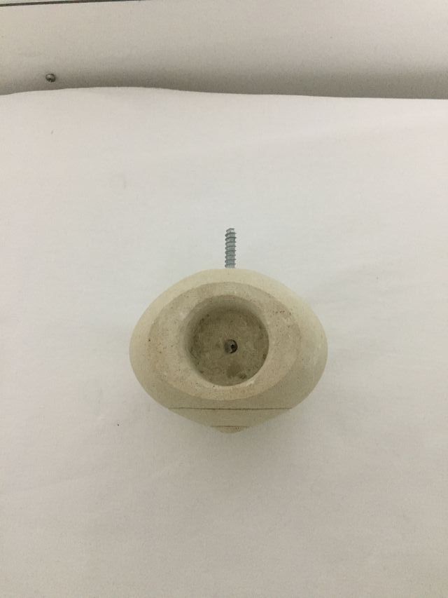 porta candela a muro artigianale