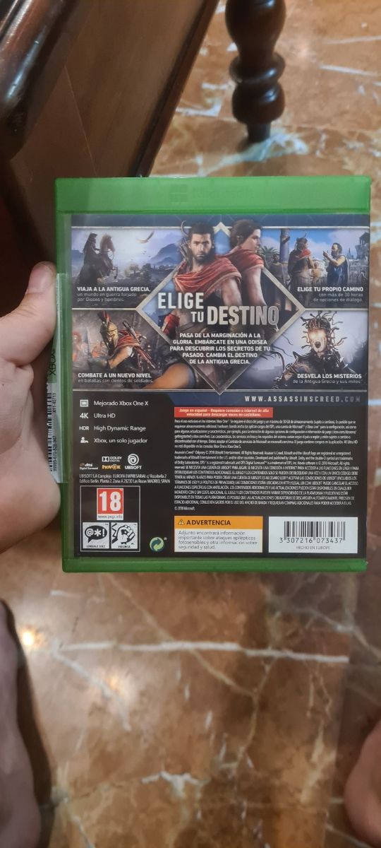 ASSASSINS CREED ODYSSEY XBOX ONE/XBOX SERIE 4K
