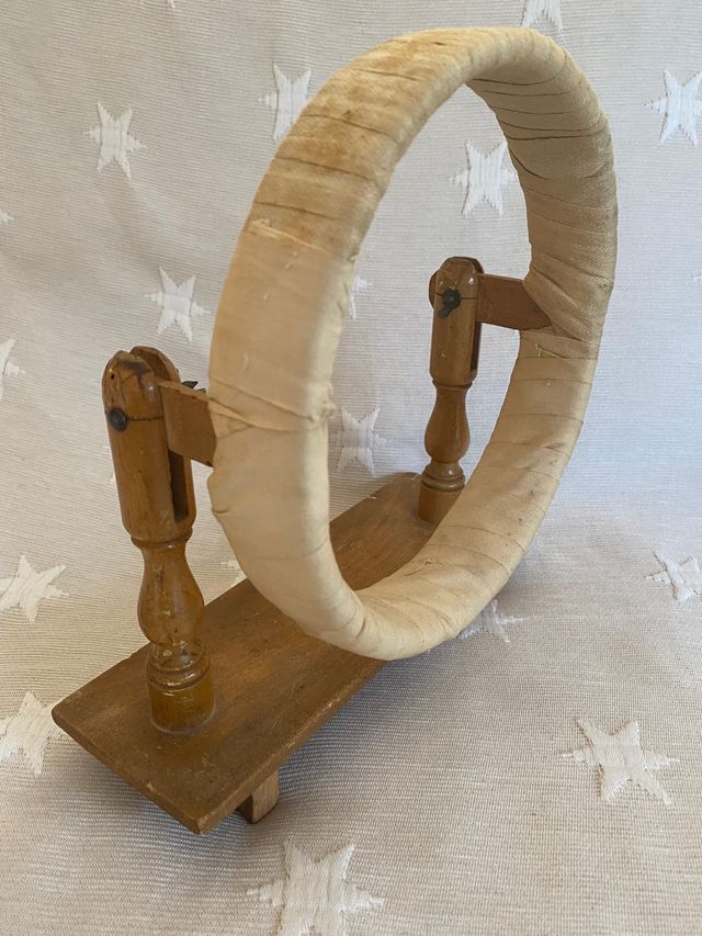 Tambor para bordar antiguo