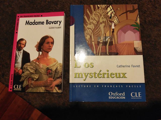 6 Libros de lectura Frances