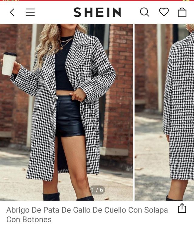 ABRIGO Mujer talla M