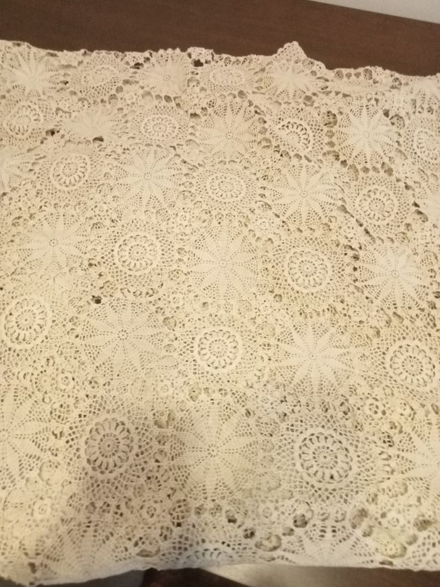Colcha ganchillo vintage