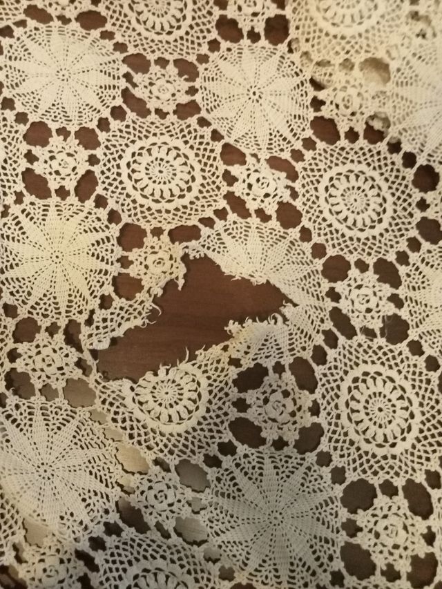 Colcha ganchillo vintage