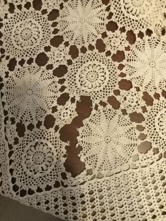 Colcha ganchillo vintage