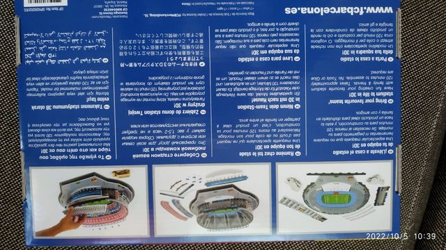 Camp Nou en 3 D Replica Puzzle