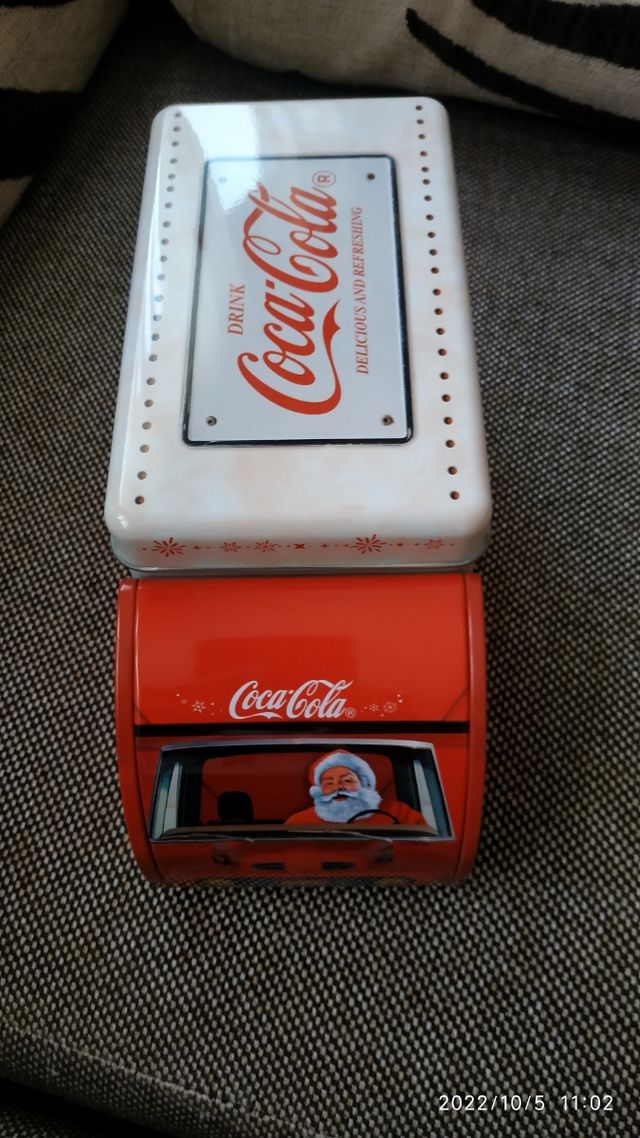 Caja Camión Coca Cola Navidad.