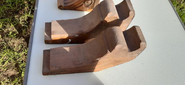 ménsulas imitación madera