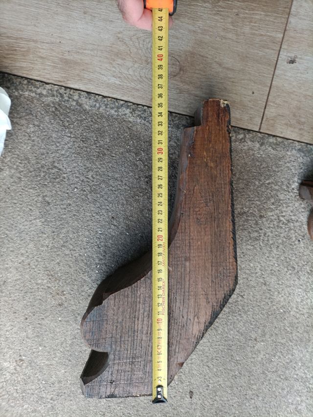 ménsulas imitación madera