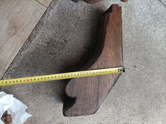 ménsulas imitación madera