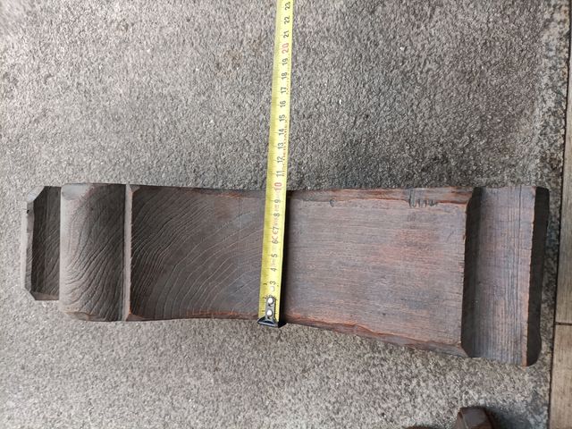 ménsulas imitación madera