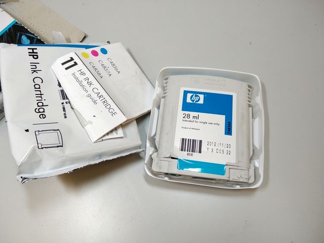 HP 11 C4836A Cyan Cartucho Designjet 100/110/110PS