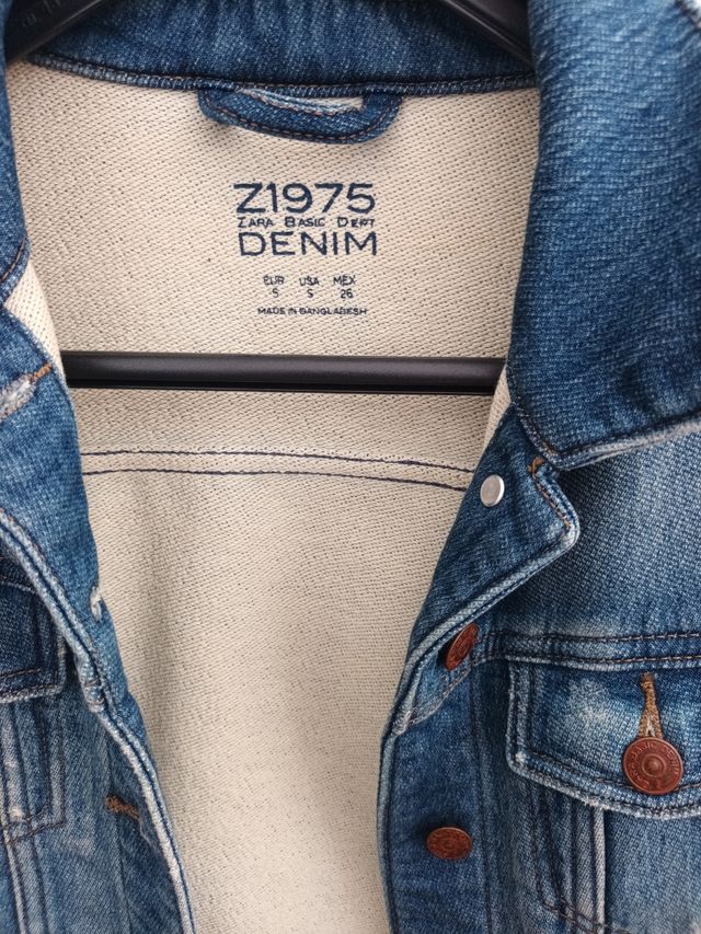 Cazadora tejana elástica